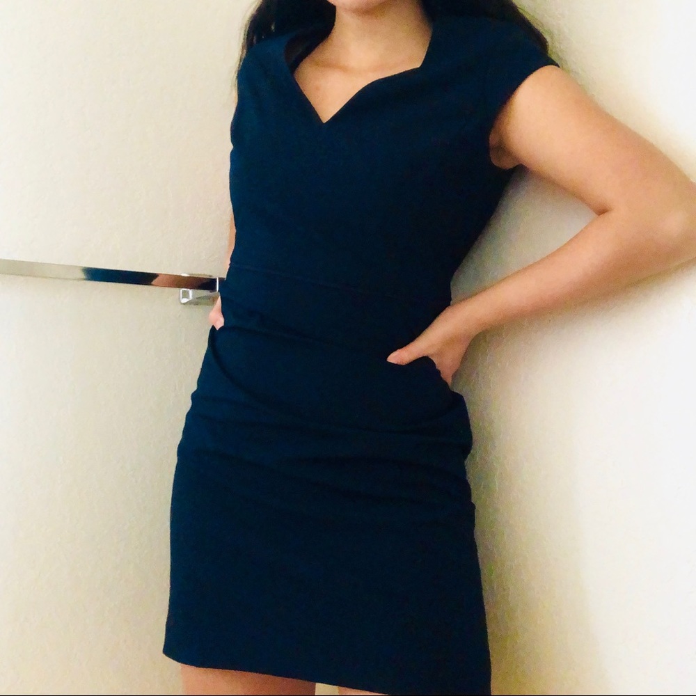 LIMITED TIME SALE Ann Taylor Navy Sheath Dress